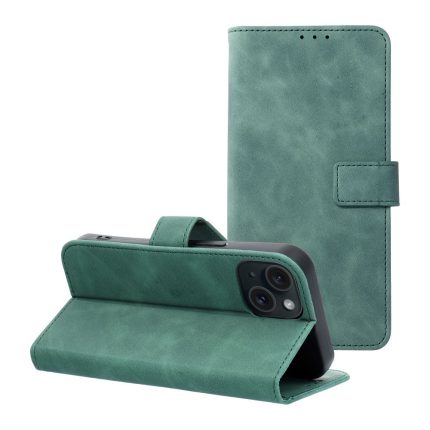 TENDER Θήκη βιβλίου για IPHONE 15 πράσινη
