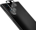 Για Samsung Galaxy S22 Ultra 5G imak Ενσωματωμένη πίσω κάμερα με σκληρυμένο γυαλί μεμβράνη μαύρης έκδοσης