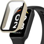 For Redmi Band 2 PC+ Tempered Film Integrated Watch Protective Case ( ΜΠΕΖ )