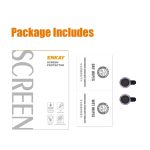 Για iPhone 11 ENKAY Hat-Prince 2 τμχ κράμα αλουμινίου + κάλυμμα φακού κάμερας από σκληρυμένο γυαλί Προστατευτικό πλήρους κάλυψης (Μωβ) - Image 8