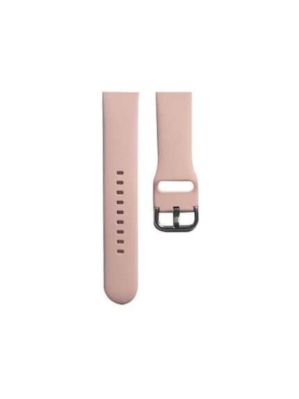 Silver Buckle Λουράκι Σιλικόνης Light Pink (Huawei Watch GT / GT2 (46mm))