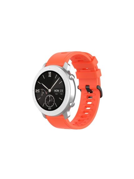 Για Xiaomi MI Watch Sport 22mm Μονόχρωμη ζώνη ρολογιού σιλικόνης (κόκκινο)