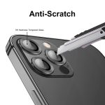 Για iPhone 12 Pro ENKAY Hat-Prince κράμα αλουμινίου + κάλυμμα φακού κάμερας από σκληρυμένο γυαλί Προστατευτικό πλήρους κάλυψης (Μπλε) - Image 3