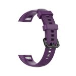Silicone Watch Band for Huawei Honor Band 4 & 5(Purple)