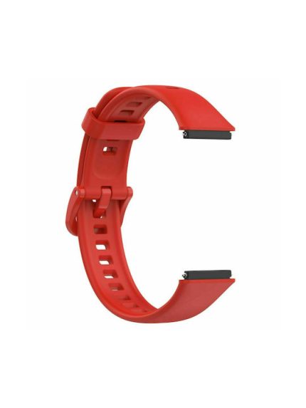For Huawei Band 7 Silicone Watch Band(Red) (#06-3098)