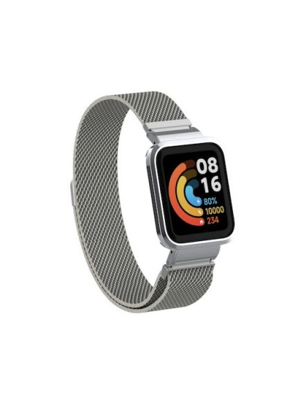 Redmi Λουράκι Ανοξείδωτο Ατσάλι Ασημί (Redmi Smart Band 2)