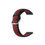 Για Huawei Watch 3 / 3 Pro 22mm Sport Band σιλικόνης δύο χρωμάτων (Μαύρο κόκκινο) Εφαρμοσμένα μοντέλα: κατάλληλα για Huawei Watch 3, Watch 3 Pro, Watch GT2 pro, Watch GT2 pro ECG, Watch GT 2e, Watch GT (42mm, 46mm), Watch GT2 46mm , Honor Watch GS PRO, Ho