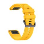 Ανταλλακτικό λουράκι QuickFit Garmin Fenix 3/5x/3HR/5X Plus/6x/6x Pro/7x Textured Yellow (26mm) ΟΕΜ