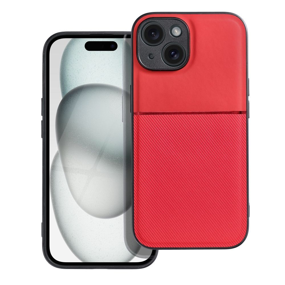 85883e24a32ef810b72e07cad6970453 Θήκη NOBLE για IPHONE 15 κόκκινο - Image 1