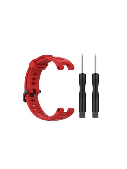 Για Amazfit T-Rex Pro / Ζάντα ρολογιών σιλικόνης Amazfit T-Rex με εργαλεία αποσυναρμολόγησης, Χρόνος παράδοσης ενός μεγέθους (κόκκινο)