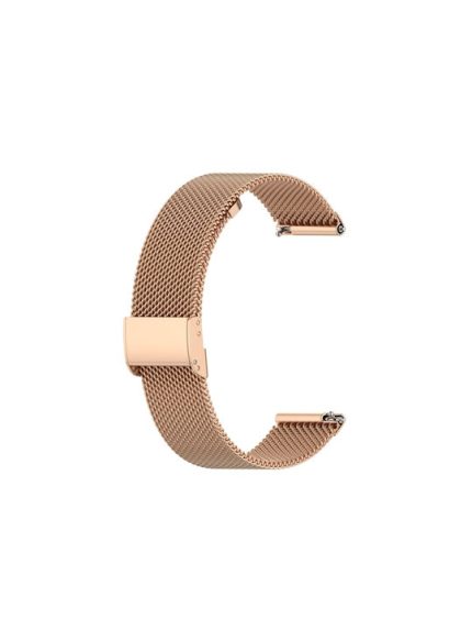 Μεταλλικό λουράκι milanese για το Amazfit Bip- Rose Gold