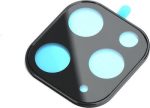 Tempered Glass Camera Cover Black Frame (iPhone 11 Pro)