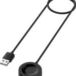 Για Huawei Watch 3 Pro Magnet Ενσωματωμένη βάση φόρτισης (Μαύρη)