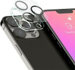 IMAK Integrated Rear Camera Lens Tempered Glass Film with Lens Cap For iPhone 13 Pro / 13 Pro Max