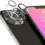 IMAK Integrated Rear Camera Lens Tempered Glass Film with Lens Cap For iPhone 13 Pro / 13 Pro Max