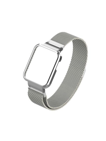 Για Xiaomi Mi Watch Lite / Redmi Watch Milanese Magnetic Metal Watchband (Ασημί)