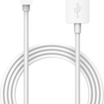 For Xiaomi Mi Band 8 Watch Magnetic Suction Charger USB Charging Cable, Length:60cm(White)