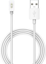 For Xiaomi Mi Band 8 Watch Magnetic Suction Charger USB Charging Cable, Length:60cm(White)