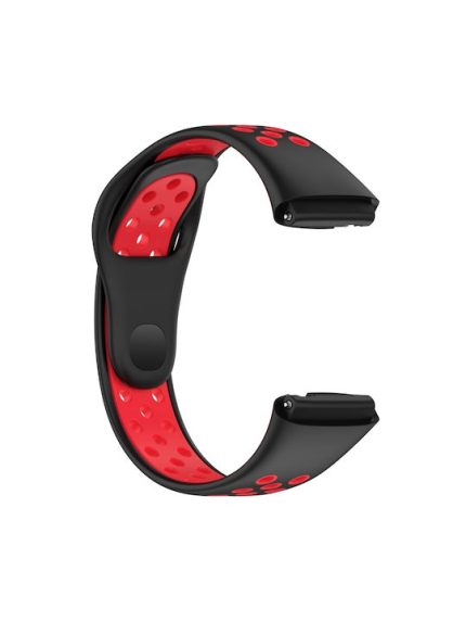 Lite Watch 3 Active Two Color Λουράκι Σιλικόνης Μαύρο (Redmi Watch 3)