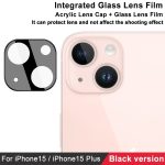 For iPhone 15 / 15 Plus imak High Definition Integrated Glass Lens Film Black Version - Image 5