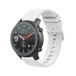 Λουράκι Σιλικόνης Λευκό (Amazfit GTR 47mm)