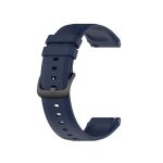 Για Xiaomi Watch S1 Προεξέχουσα κεφαλή 22mm, γυαλιστερή ζώνη ρολογιού σιλικόνης (Midnight Blue)