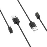 For Xiaomi Mi Band 7 Pro / Redmi Watch 2 USB Magnetic Charging Cable, Length:1m   ΜΑΥΡΟ - Image 5