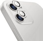 Για iPhone 12 / 12 mini ENKAY Hat-Prince κράμα αλουμινίου + κάλυμμα φακού κάμερας από σκληρυμένο γυαλί Προστατευτικό πλήρους κάλυψης (ασημί)