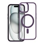 Matte Mag Cover συμβατό με MagSafe για IPHONE 15 μωβ - Image 3