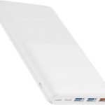 Veger S22 Power Bank 20000mAh 20W με 3 Θύρες USB-A και Θύρα USB-C Power Delivery / Quick Charge 3.0 Λευκό