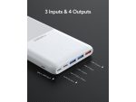 Veger S22 Power Bank 20000mAh 20W με 3 Θύρες USB-A και Θύρα USB-C Power Delivery / Quick Charge 3.0 Λευκό - Image 5