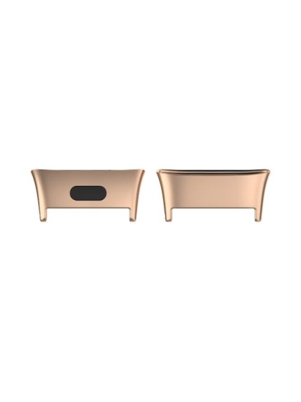 For Xiaomi Redmi Watch 3  1 Pair Metal Watch Band Connector (ΡΟΖ+ ΧΡΥΣΟ)