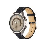 Λουράκι Δερμάτινο Μαύρο (Realme Watch)