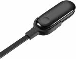 Pure Copper Wire Core Bracelet USB Charger for Xiaomi Mi Band 3(Black) - Image 5