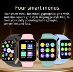 T100Plus 1.75 inch Color Screen Smart Watch, IP67 Waterproof,Support Body Temperature Test/Bluetooth Call/Heart Rate Monitoring/Blood Pressure Monitoring/Blood Oxygen Monitoring/Sleep Monitoring(Black) - Image 7
