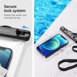 Spigen A601 Universal Waterproof έως 6.8" Διάφανο 2τμχ - Image 3