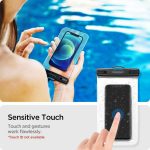 Spigen A601 Universal Waterproof έως 6.8" Διάφανο 2τμχ - Image 4