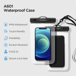 Spigen A601 Universal Waterproof έως 6.8" Διάφανο 2τμχ - Image 6
