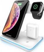 Ασύρματος Φορτιστής (Qi Pad) 15W Λευκός (GY-Z5)