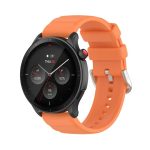 Για Amazfit GTR 4 λουράκι ρολογιού σιλικόνης 22 mm (πορτοκαλί)