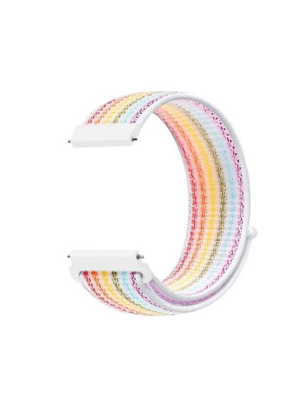 Για Samsung Galaxy Watch 46mm Nylon Braided Band Watch (πολύχρωμο)