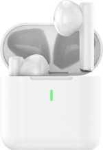 Pavareal BT86 In-ear Bluetooth Handsfree Ακουστικά με Θήκη Φόρτισης Λευκά