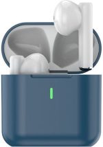 Pavareal BT86 In-ear Bluetooth Handsfree Ακουστικά με Θήκη Φόρτισης Μπλε