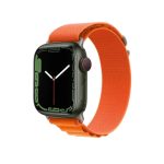 WiWU Nylon Loop Watch Band For Apple Watch Series 9&8&7 41mm / SE 3&SE 2&6&SE&5&4 40mm / 3&2&1 38mm (ΠΟΡΤΟΚΑΛΙ)