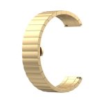 For Huawei Watch GT 3 Pro 43mm 20mm One Bead Butterfly Buckle Metal Steel Watch Band   ΧΡΥΣΟ