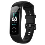 Smart Watch Silicone Watch Band for Huawei Honor Band 4 / Band 5(Black) - Image 2