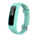 For Huawei Honor Band 4 Running Version / Band 3e Universal Silicone Watch Band(Mint Green) - Image 2