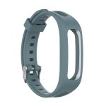 For Huawei Honor Band 4 Running Version / Band 3e Universal Silicone Watch Band(Rock Cyan)