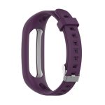 For Huawei Honor Band 4 Running Version / Band 3e Universal Silicone Watch Band(Purple) - Image 2