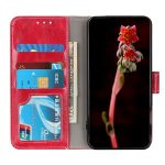 For OPPO Realme C21 Retro Crazy Horse Texture Horizontal Flip Leather Case with Holder & Card Slots & Photo Frame & Wallet(Red) - Image 3